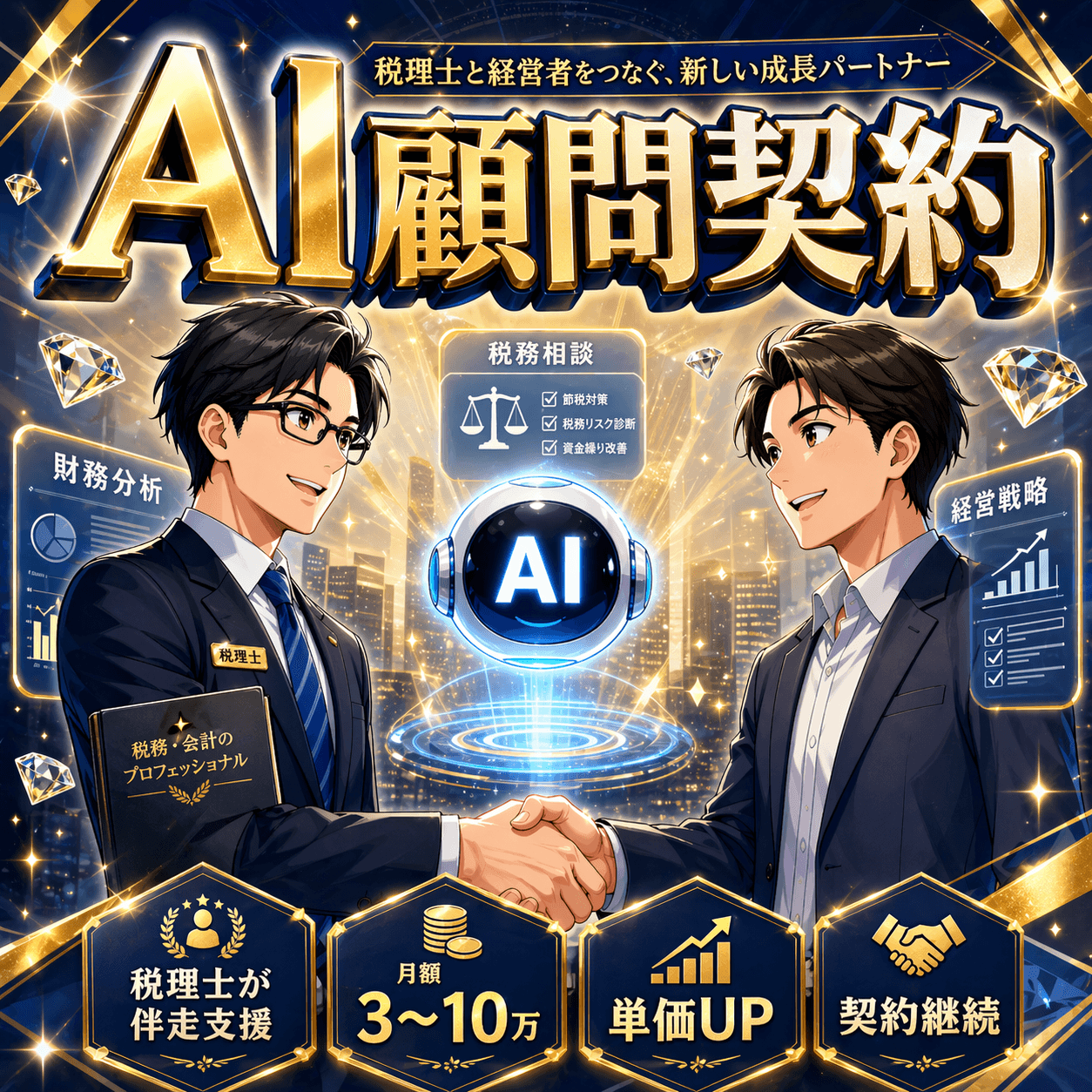 AI顧問契約という新サービス|単価設計と商品化の設計論