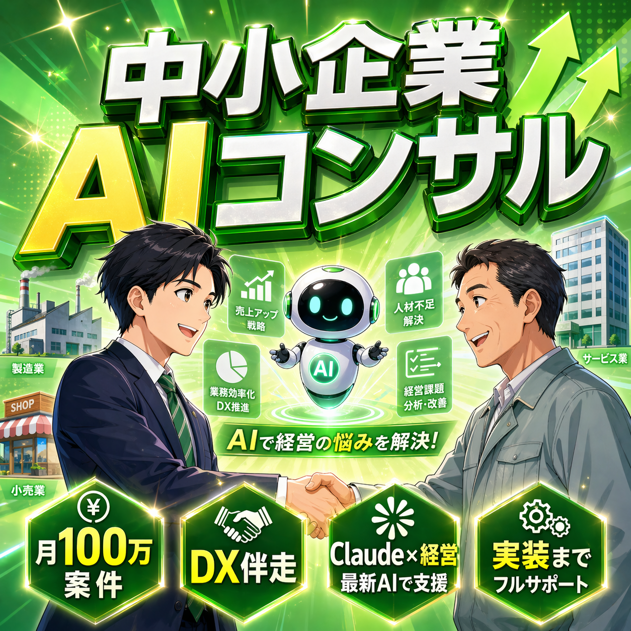 【診断士向け】中小企業DX伴走コンサルティング商品設計ガイド～高付加価値支援で顧客を掴む！